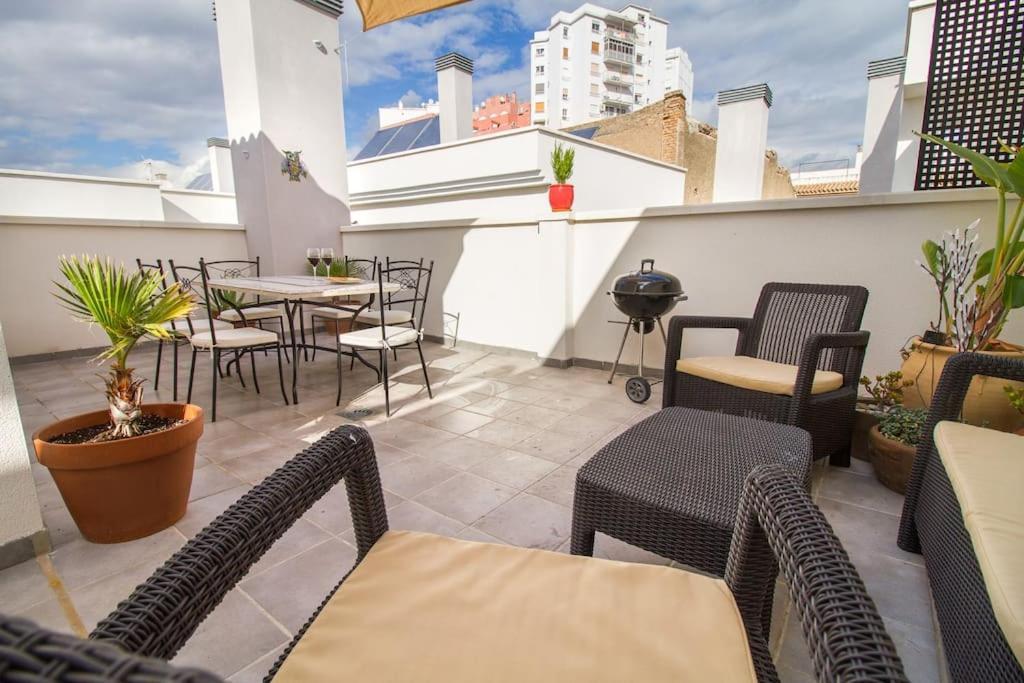 Luxury Duplex Downtown Superb Terrace&Free Parking Apartment Malaga Exterior photo